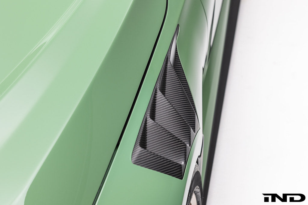 Carbon Vented Front Fender V4 Set for BMW M2 G87 - Carbon