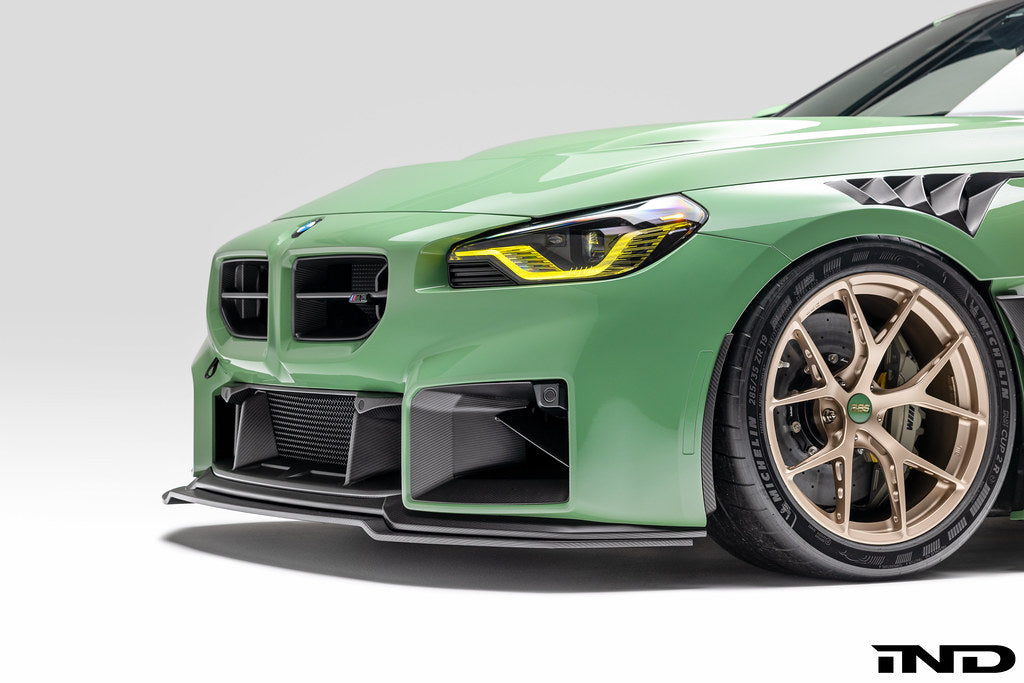Class 3 Carbon Adjustable Front Lip for BMW M2 G87 - Carbon