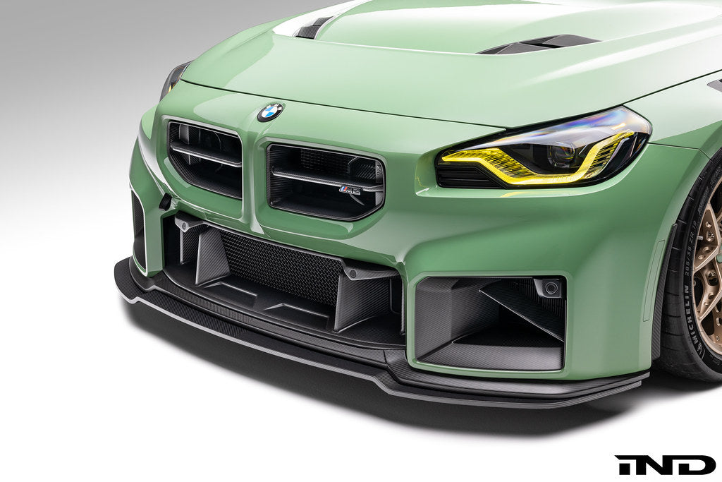 Class 3 Carbon Adjustable Front Lip for BMW M2 G87 - Carbon