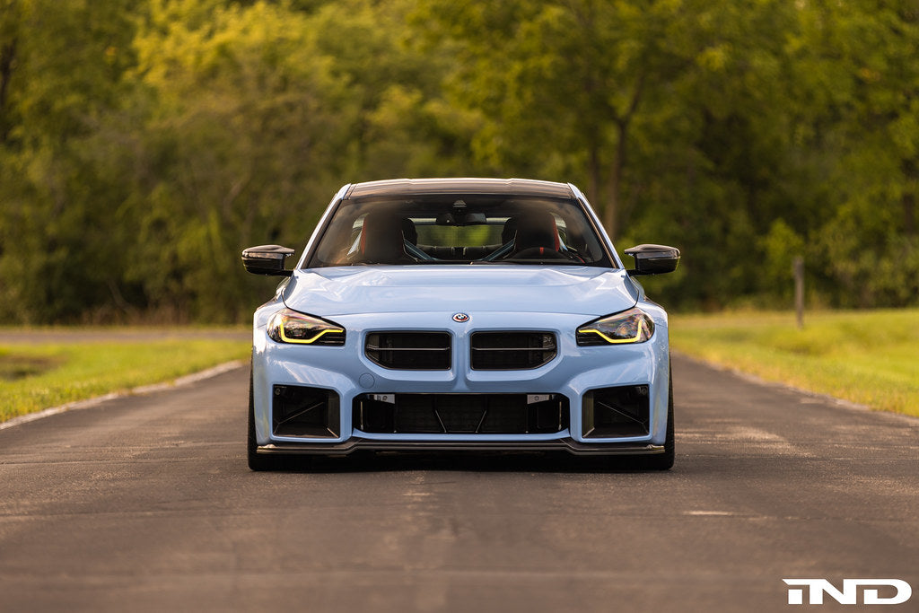 Class 3 Carbon Adjustable Front Lip for BMW M2 G87 - Carbon