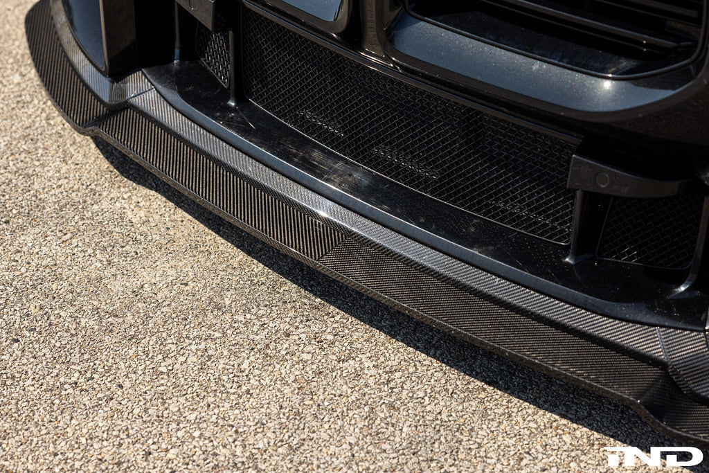 Class 3 Carbon Adjustable Front Lip for BMW M2 G87 - Carbon