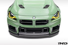 Class 3 Carbon Adjustable Front Lip for BMW M2 G87 - Carbon