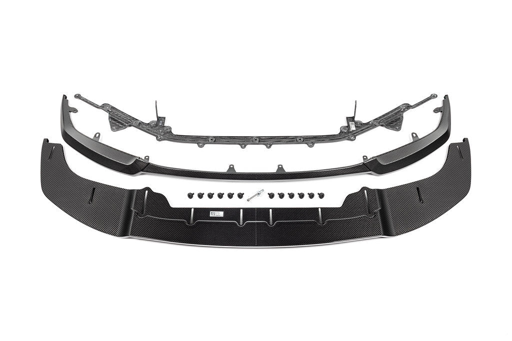 Class 3 Carbon Adjustable Front Lip for BMW M2 G87 - Carbon