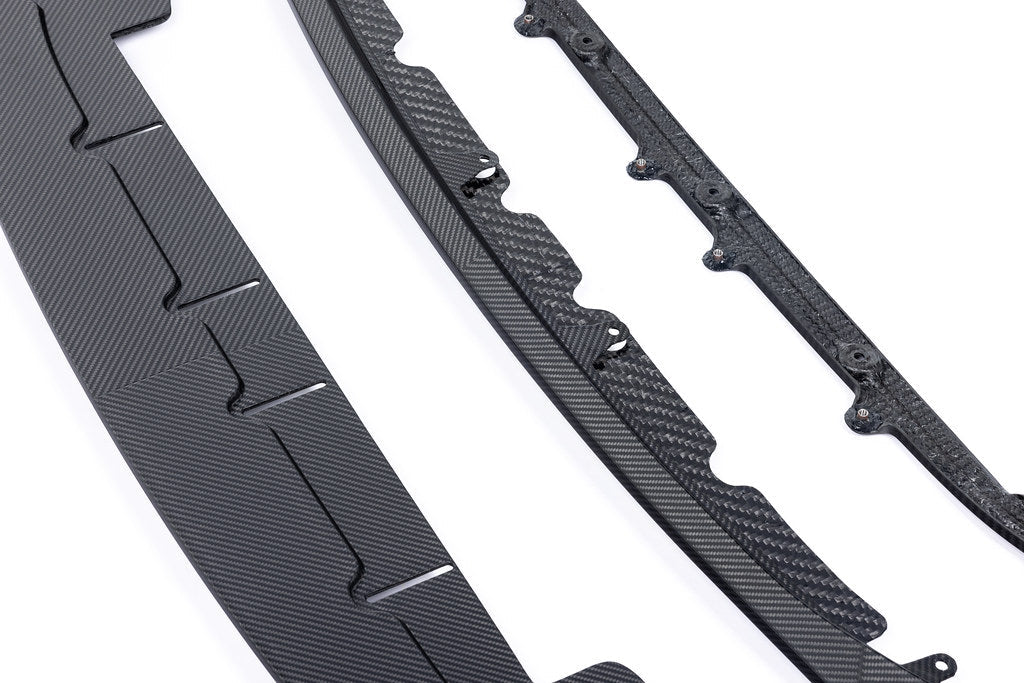 Class 3 Carbon Adjustable Front Lip for BMW M2 G87 - Carbon