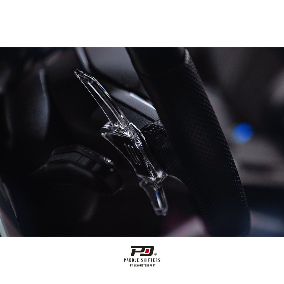 Clear Paddle Shift Extension - Volkswagen GTI MK8 - Paddle