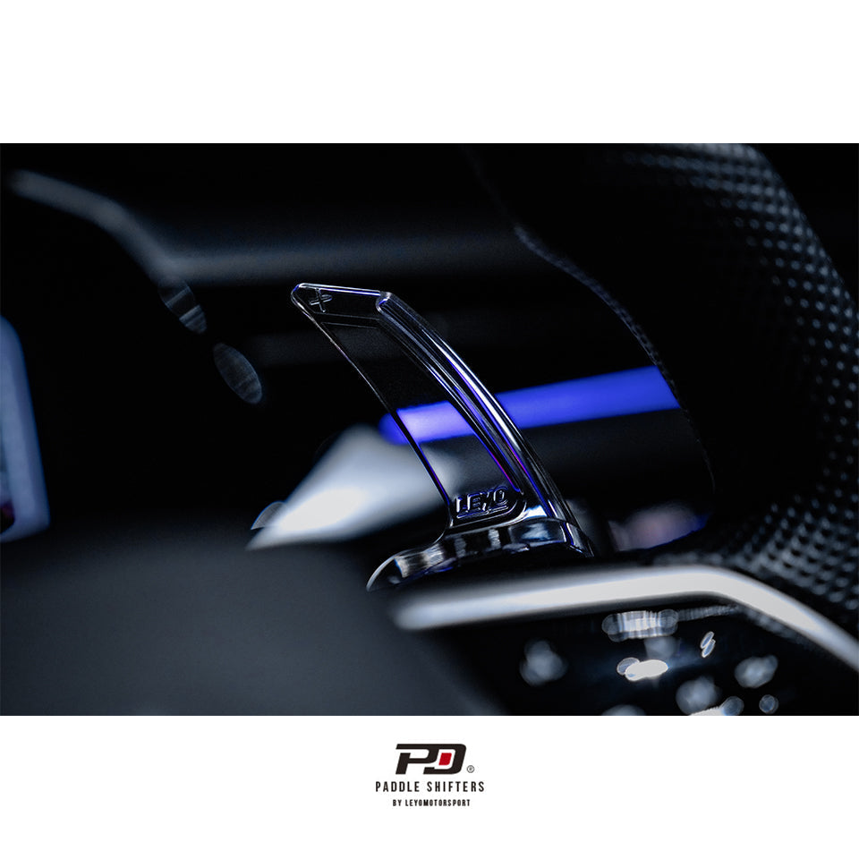 Clear Paddle Shift Extension - Volkswagen GTI MK8 - Paddle