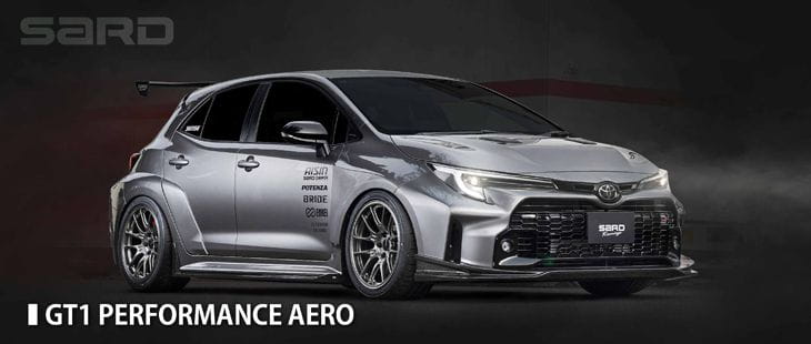 SARD GT1 Front Half Spoiler for GR Corolla