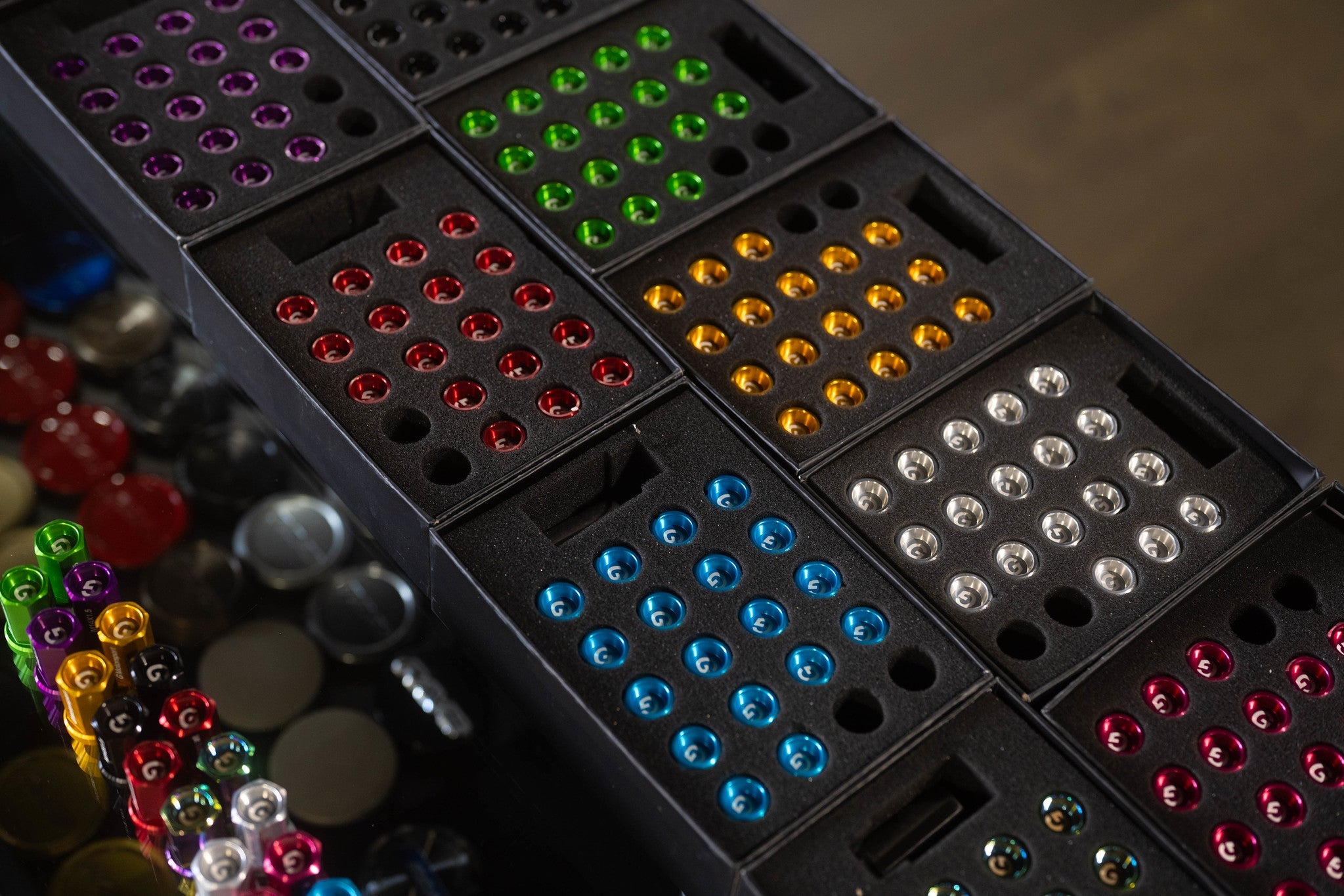 GMotorsport Aluminium Lock Nuts - Wheel Nuts