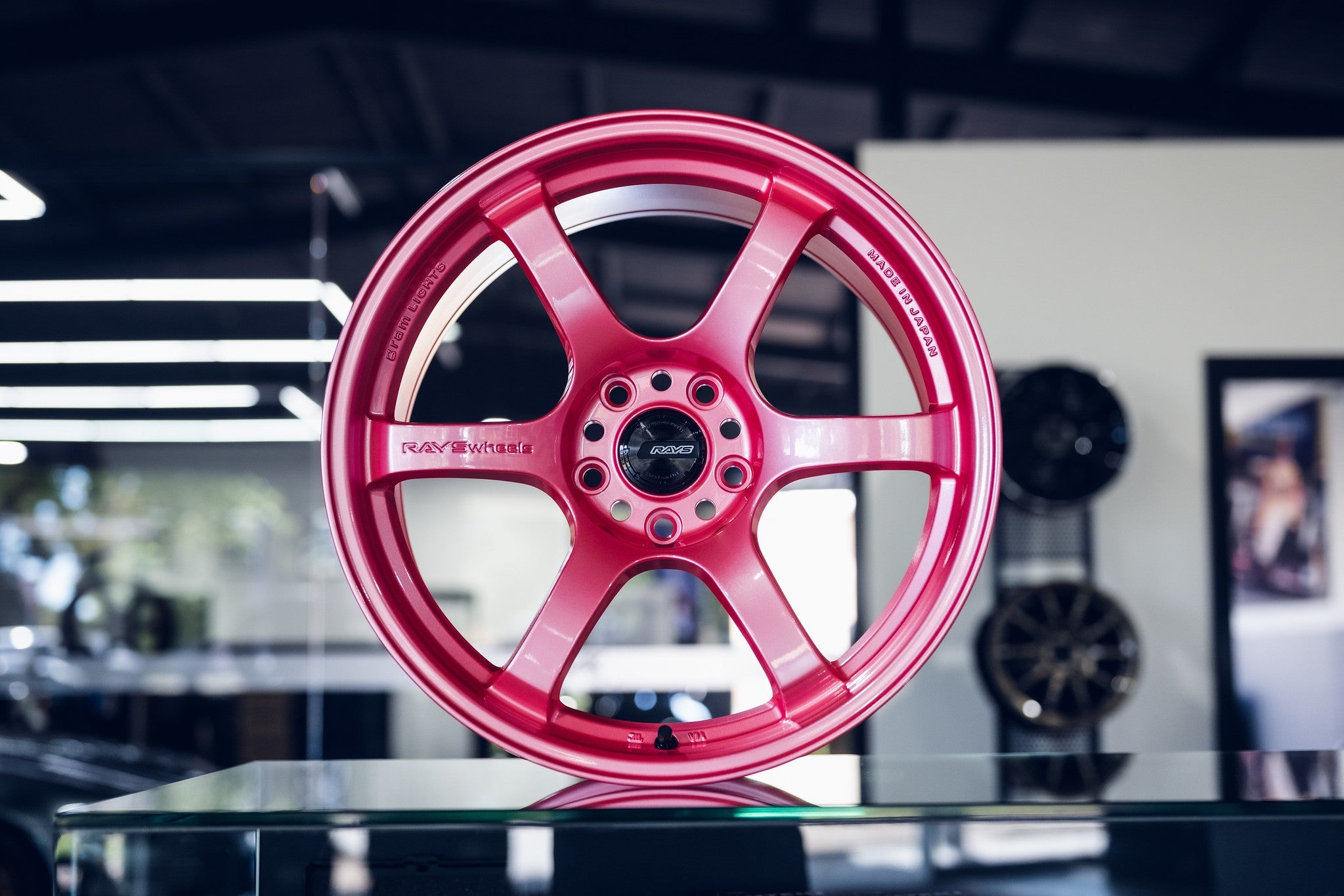 gramLIGHTS 57DR Sakura Pink - Wheels
