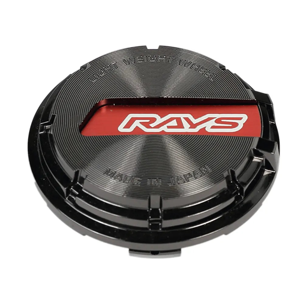 gramLIGHTS CENTRE CAP - Black Chrome/Red - Centre Caps