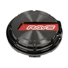 gramLIGHTS CENTRE CAP - Black Chrome/Red - Centre Caps