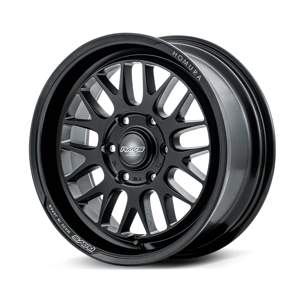 Homura 2x9L-RA - 17x6.5 + 38 6x139.7 / Semigloss Black