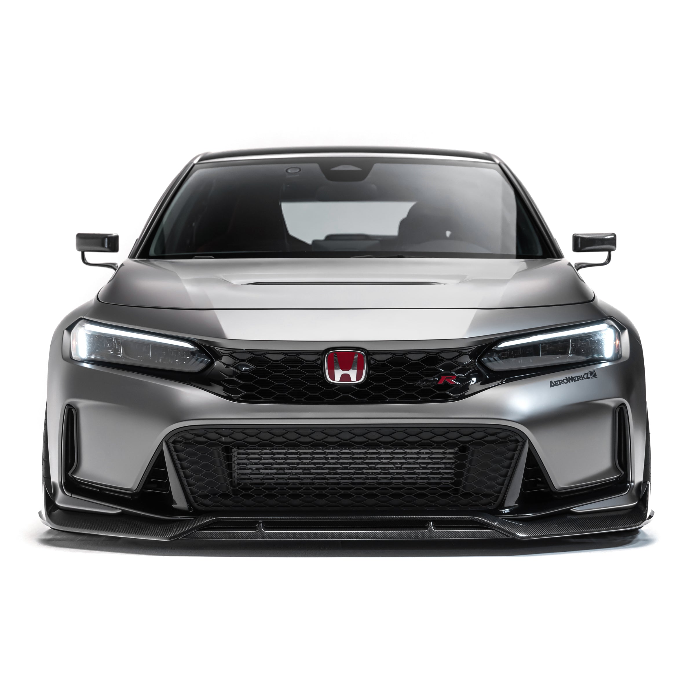 Honda Civic FL5 Type R Carbon Fiber Front Lip - Front Lip