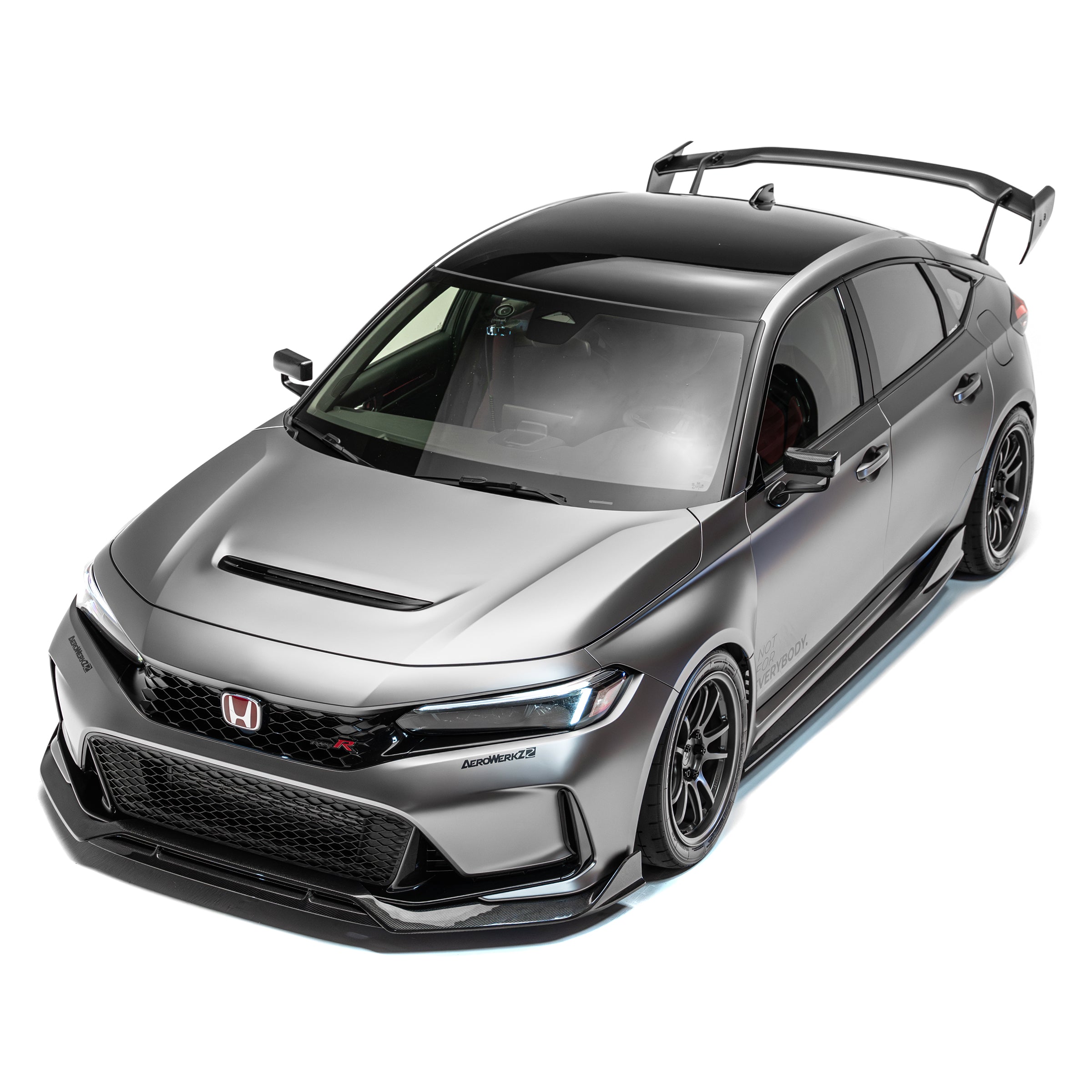 Honda Civic FL5 Type R Carbon Fiber Front Lip - Front Lip