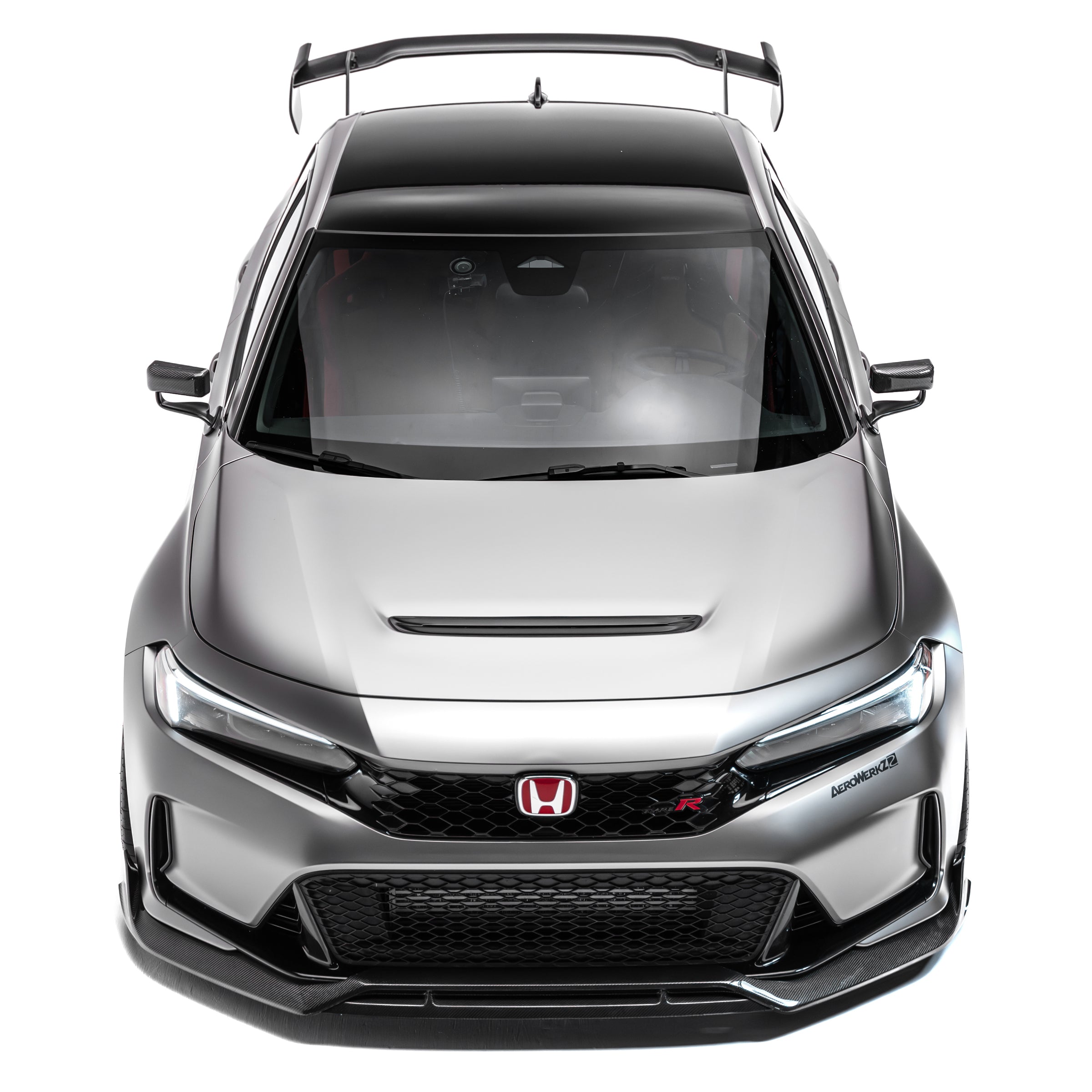 Honda Civic FL5 Type R Carbon Fiber Front Lip - Front Lip