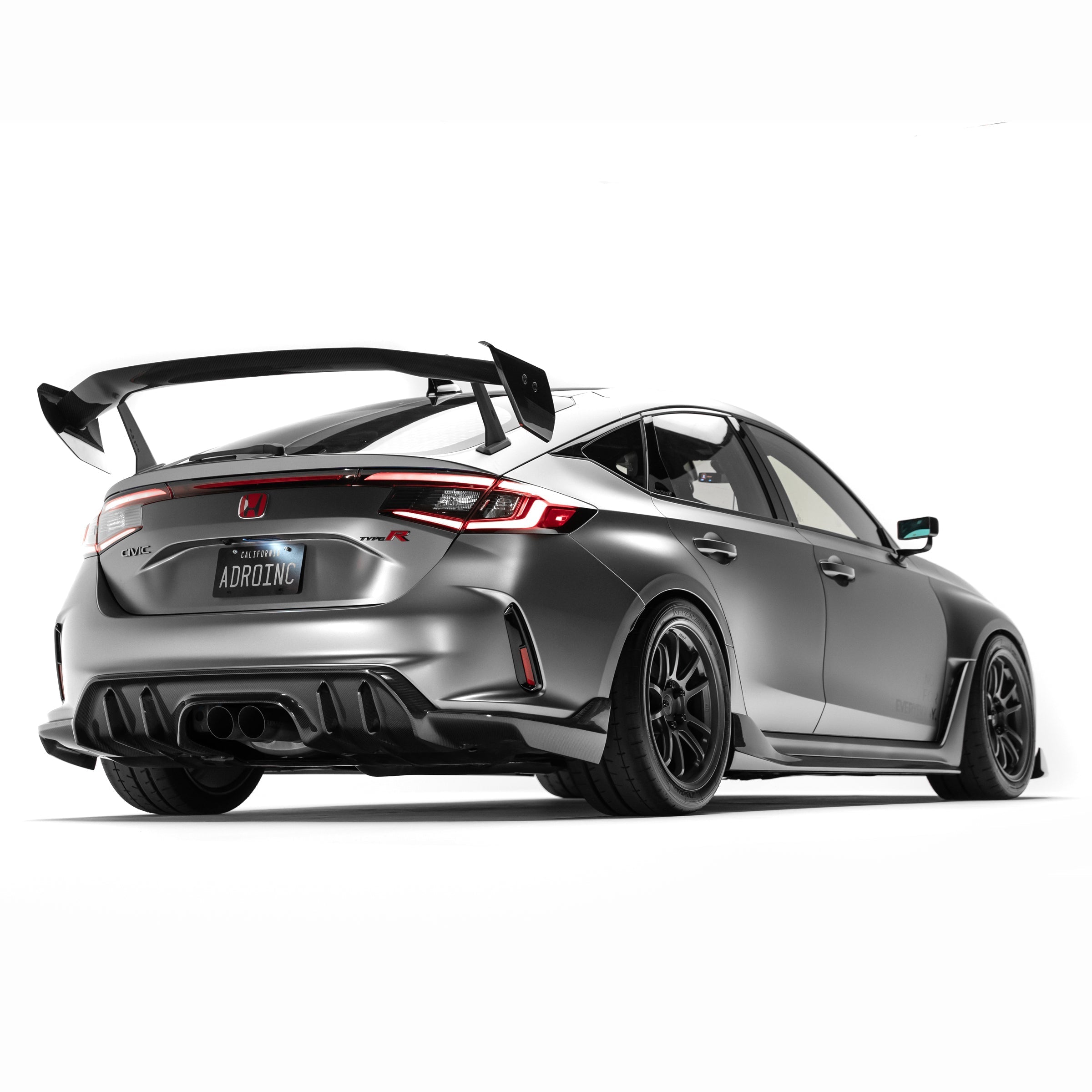 Honda Civic FL5 Type R Carbon Fiber Rear Diffuser - Rear