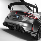 Honda Civic FL5 Type R Carbon Fiber Rear Diffuser - Rear