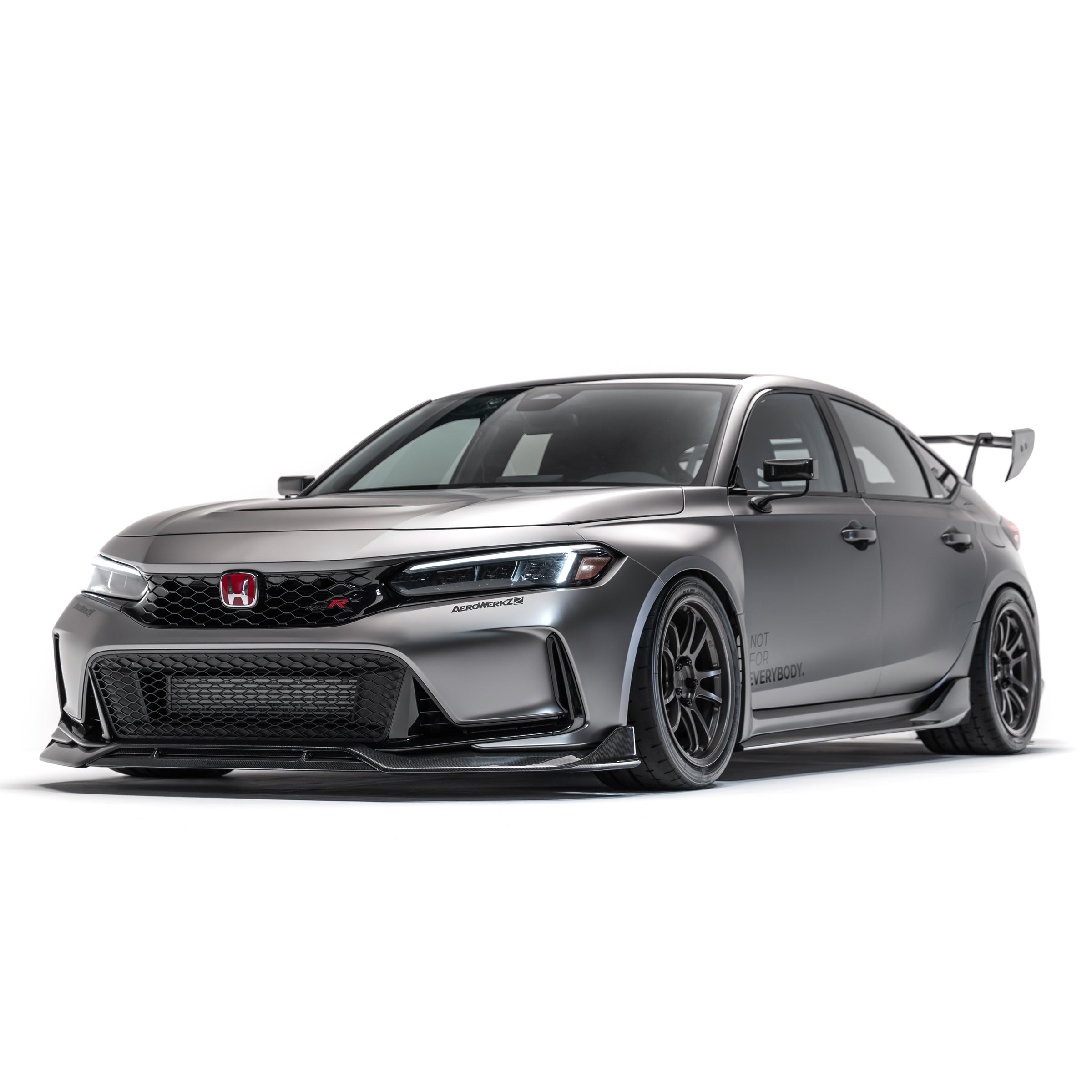 Honda Civic FL5 Type R Carbon Fiber Side Skirts - Side
