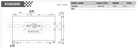 Koyo (Koyorad) Performance Radiator: Subaru WRX VB FA24