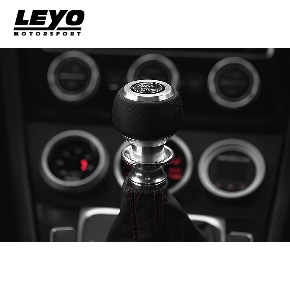 Nappa DSG Shift Knob Silver - Volkswagen Audi Skoda - Shift