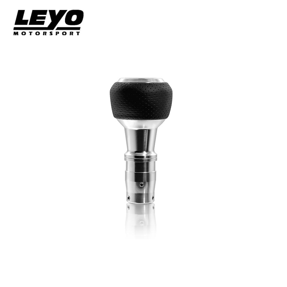 Nappa Manual Shift Knob Silver - Volkswagen - Shift Knobs