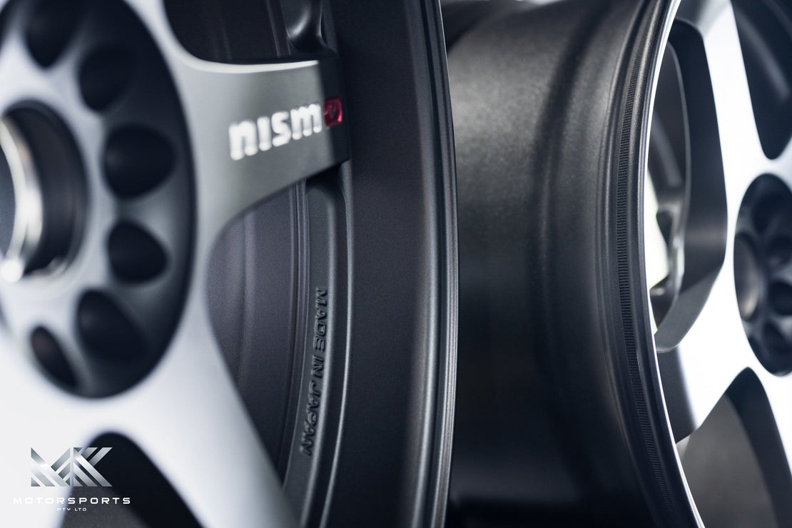 Nismo LMGT4 19x9.5 +22, 19x10.5 +22 5x114.3 Matte Gunblack (SET)