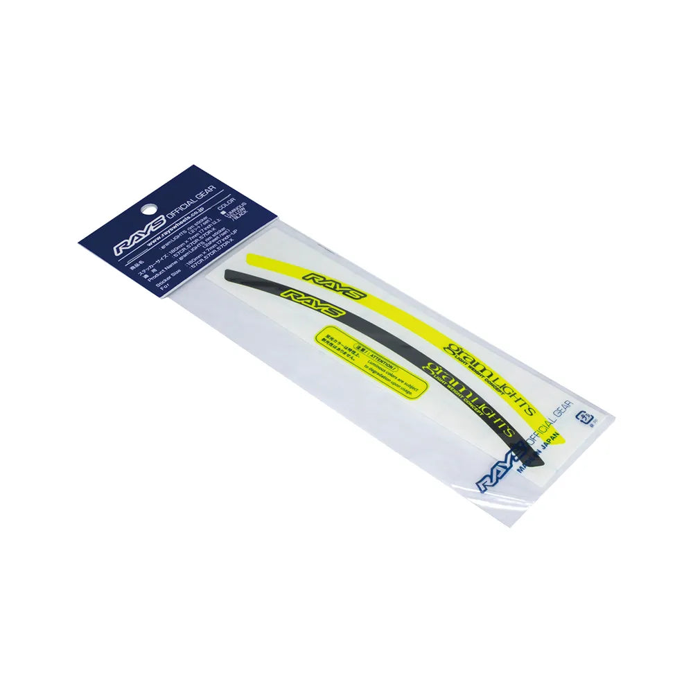 No.10 gramLIGHTS RIM STICKER - Luminous Yellow - Wheels