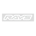 No.19 RAYS LOGO STICKER - White - Stickers