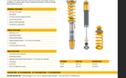 Öhlins Road & Track Coilovers – BMW M2 F87 / M3 F80 / M4