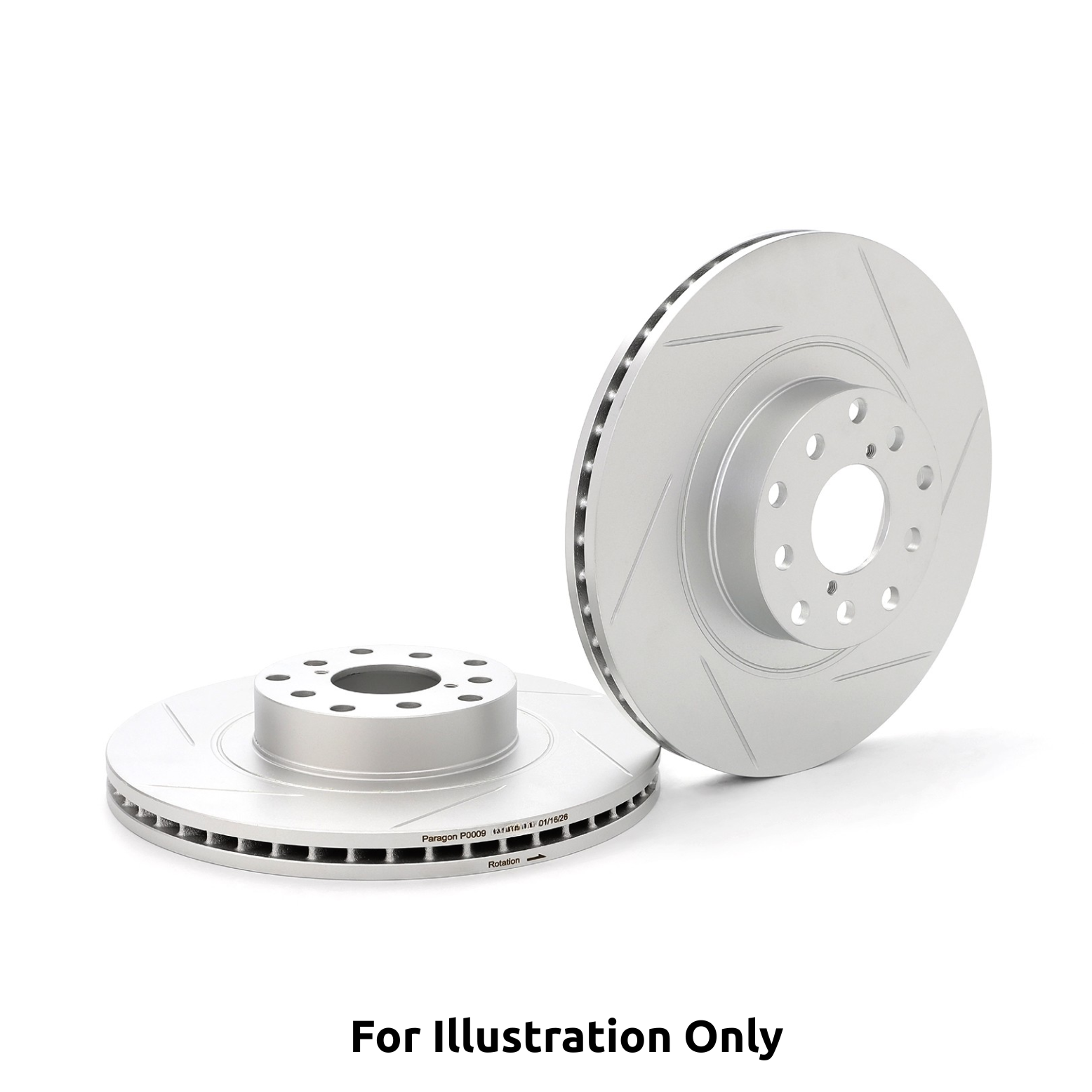 Paragon Performance Front Brake Rotors - Subaru WRX STI