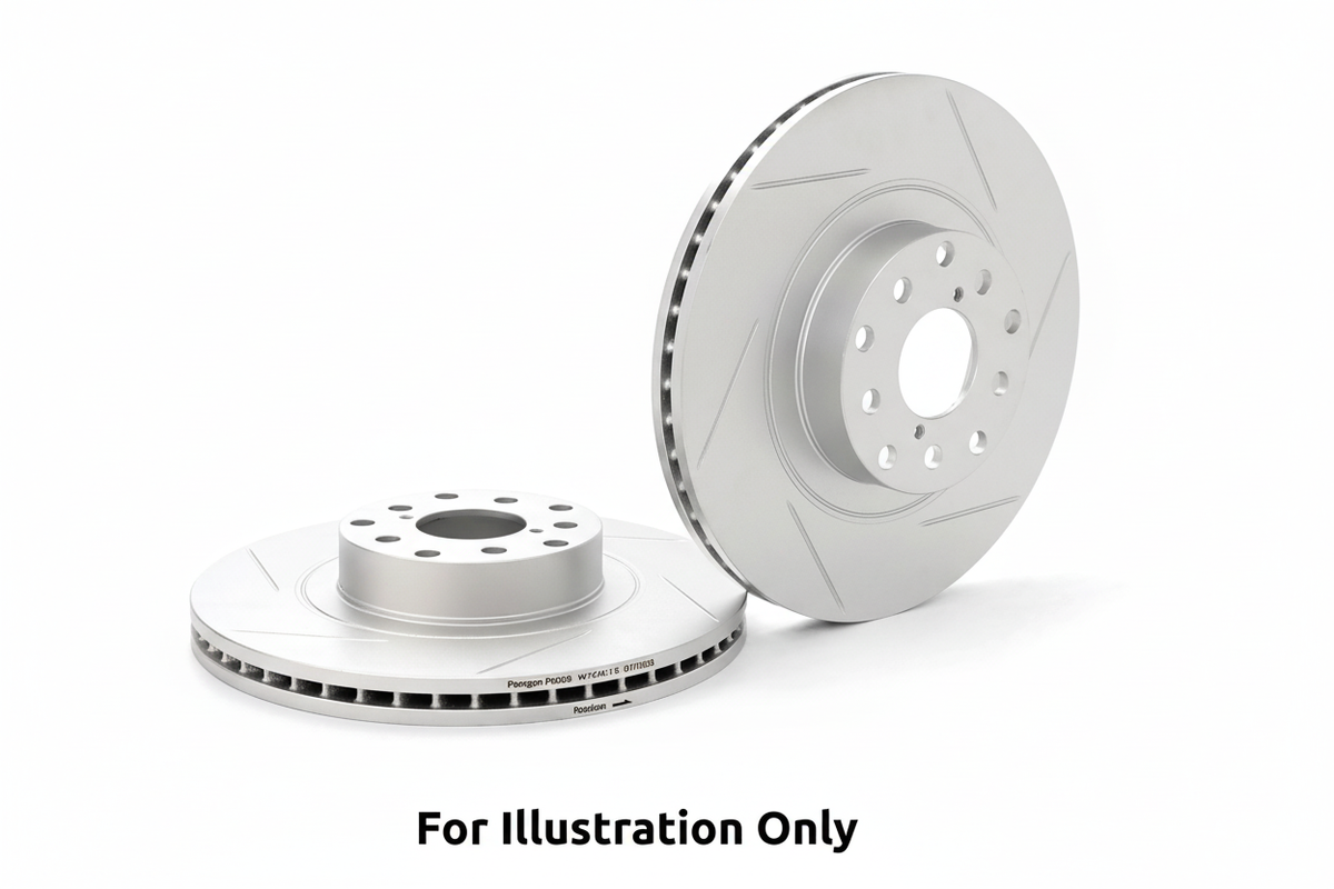 Paragon Performance Front Brake Rotors - Subaru WRX/STI