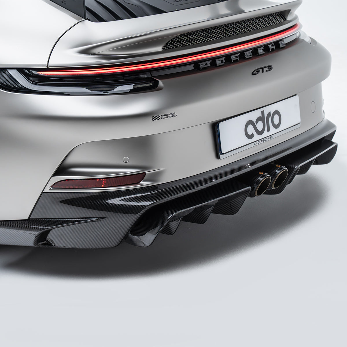 Porsche 992.1 GT3 Rear Diffuser & Apron Panel - Rear