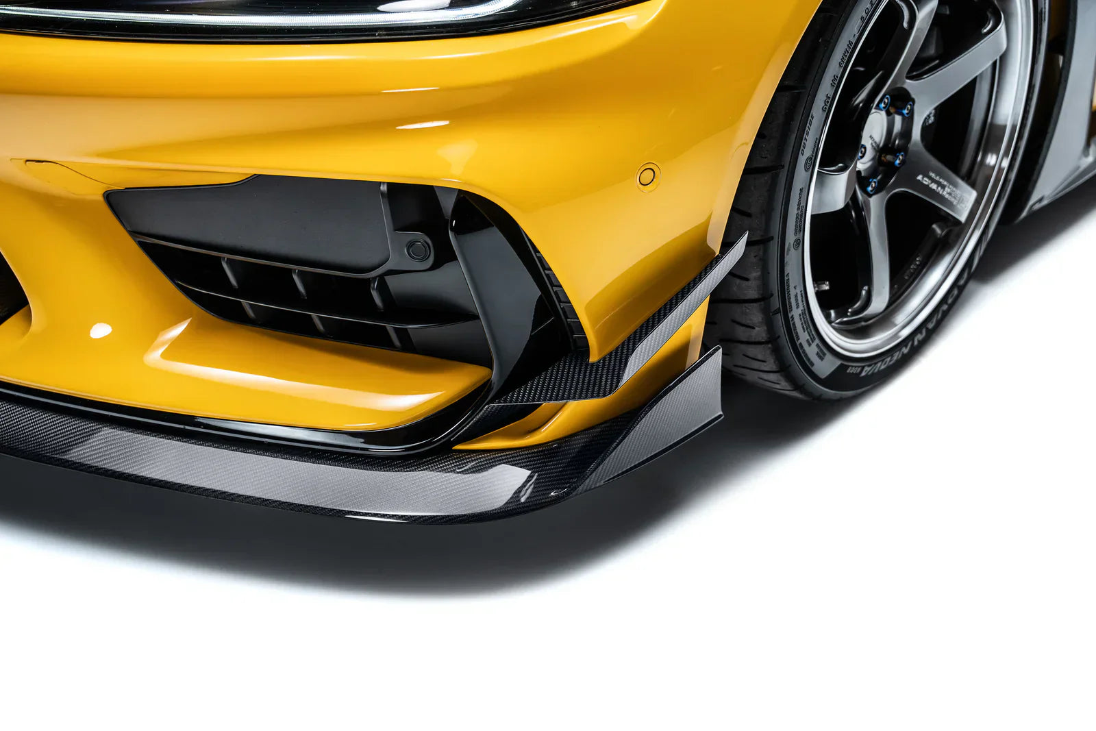 Prepreg Front Bumper Canards for Toyota GR Supra (ADRO