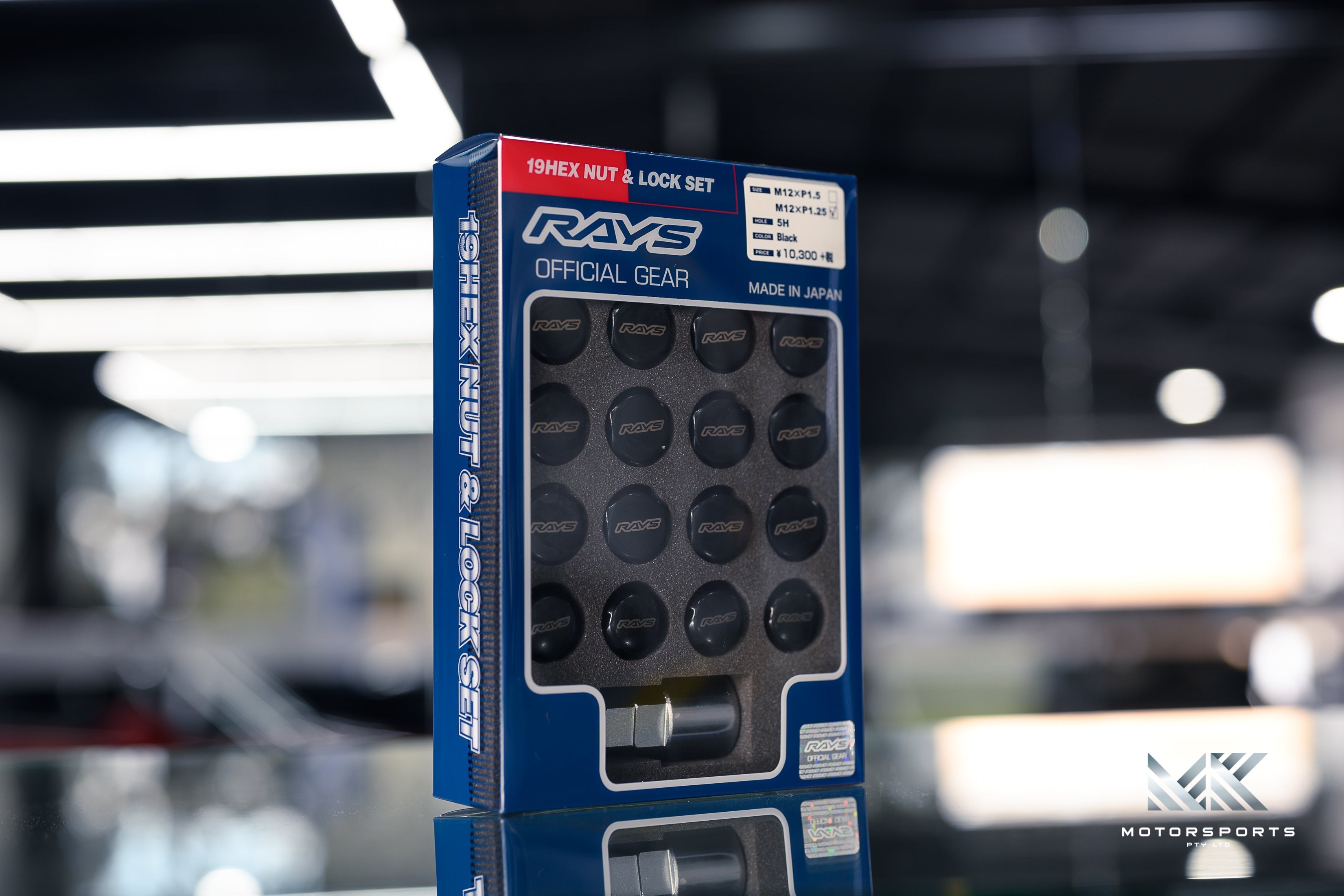 RAYS 19Hex Lock & Nut Set - Steel Wheel Nuts - Premium Wheel Nuts from RAYS - From just $239.00! Shop now at MK MOTORSPORTS