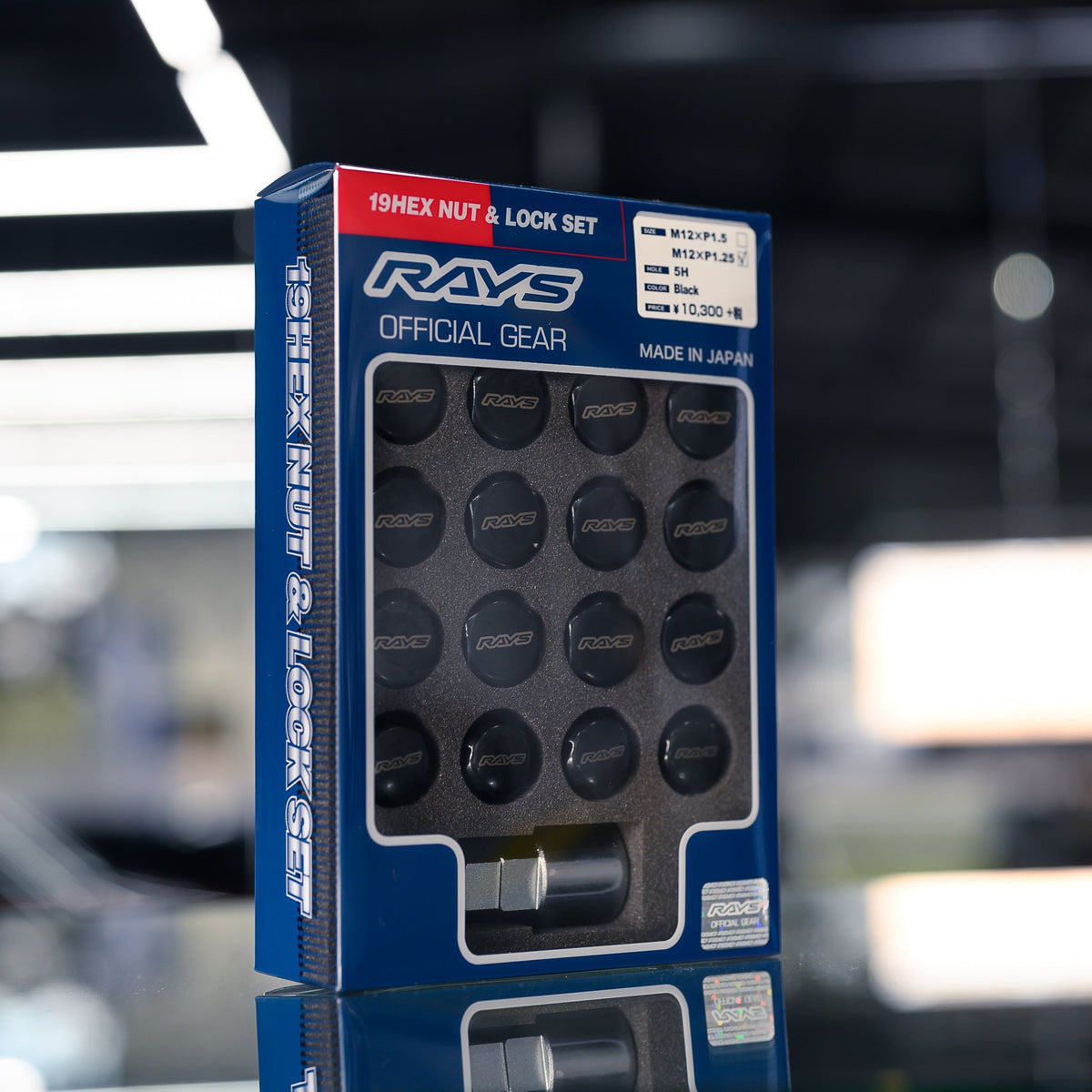 RAYS 19Hex Lock & Nut Set - Steel Wheel Nuts at MK MOTORSPORTS | Wheel ...