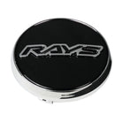 RAYS General Centre Cap - No.26 V2 BK/Chrome - Centre Caps