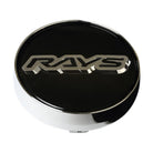 RAYS General Centre Cap - No.72 V1 HI BK/Chrome - Centre
