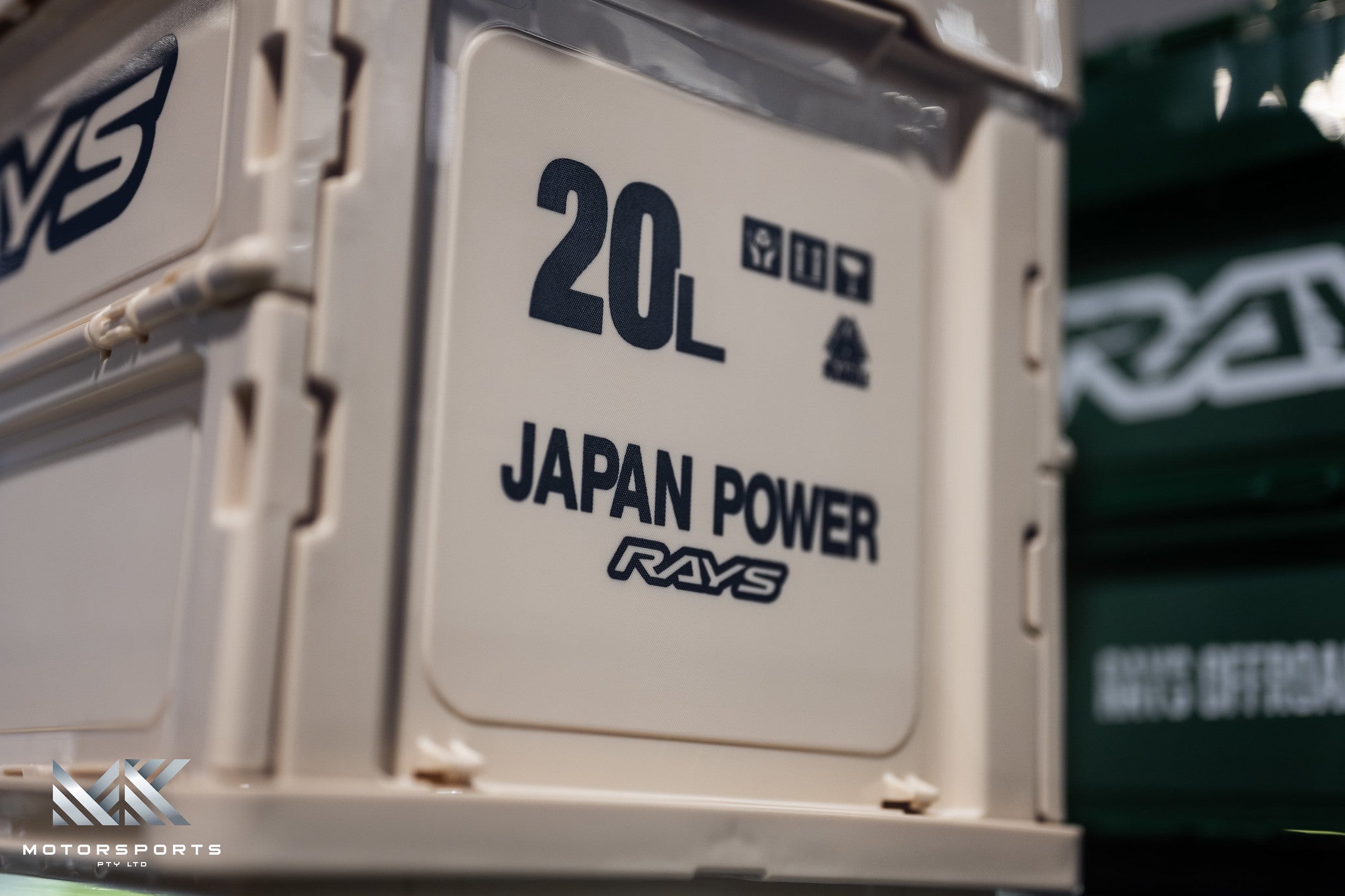 RAYS Official Container Box 20L - Ivory - Merchandise