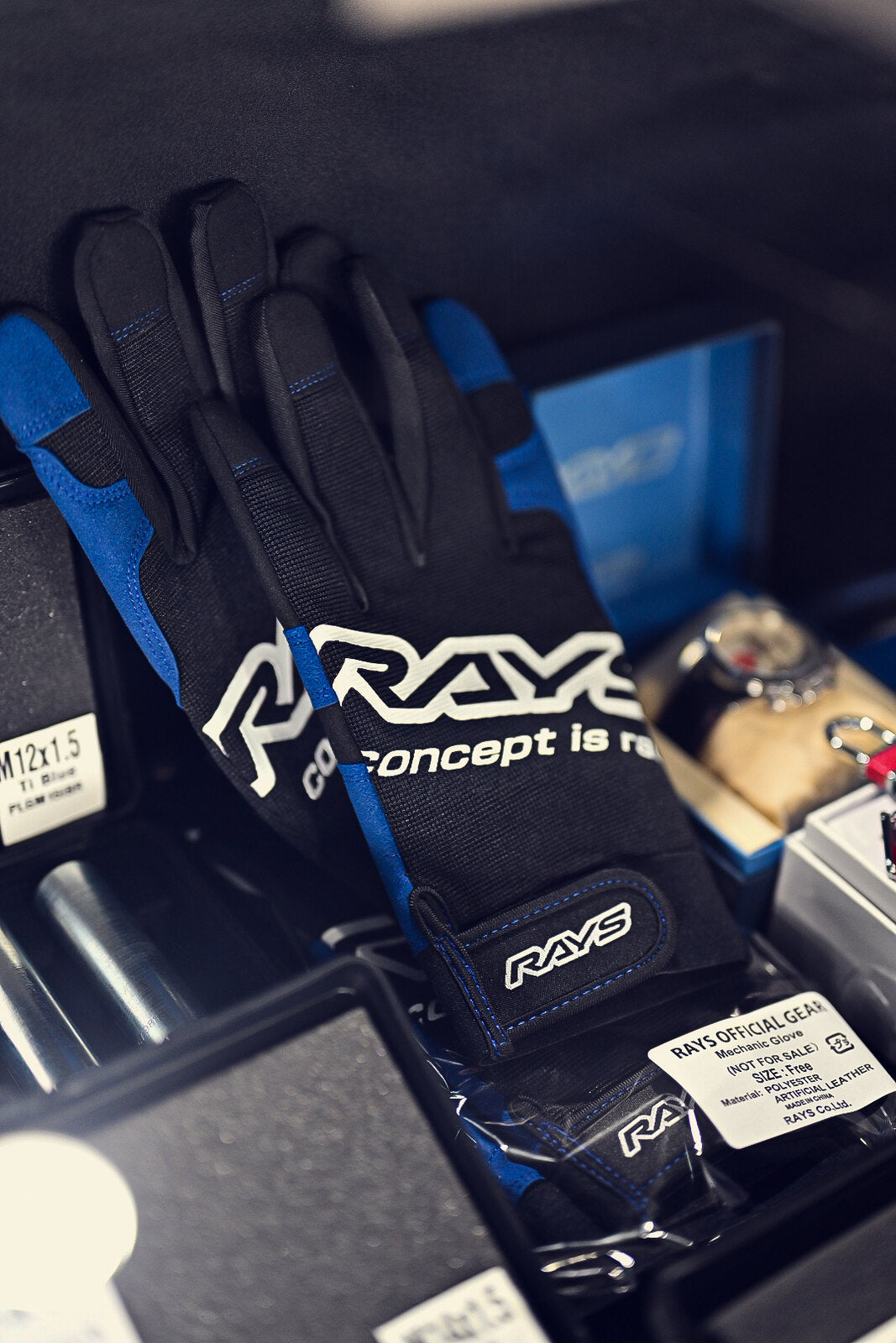 RAYS Official Mechanic Gloves - Premium Merchandise from Merch - From just $45.00! Shop now at MK MOTORSPORTS