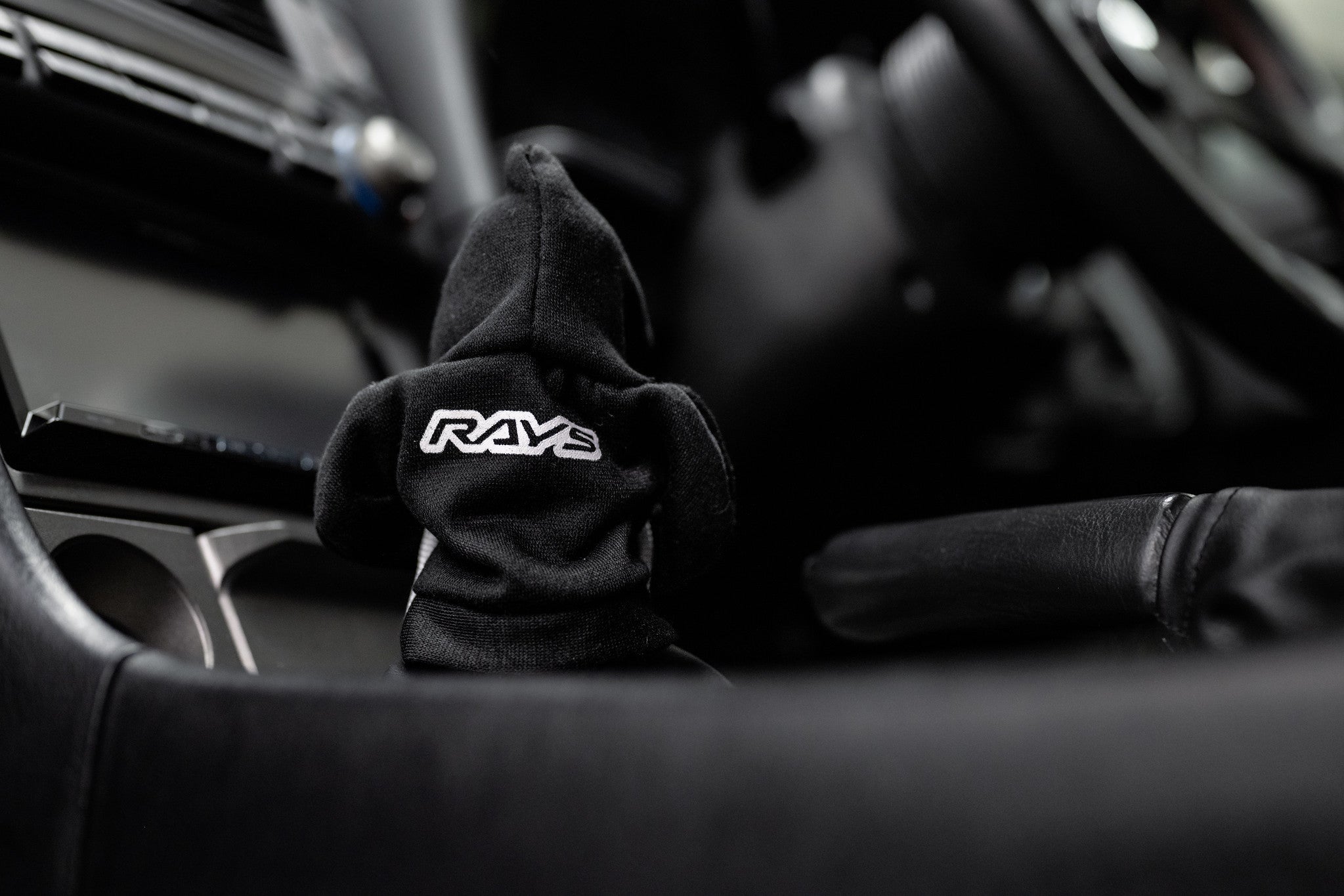 RAYS Official Shift Knob Cover - Black - Merchandise
