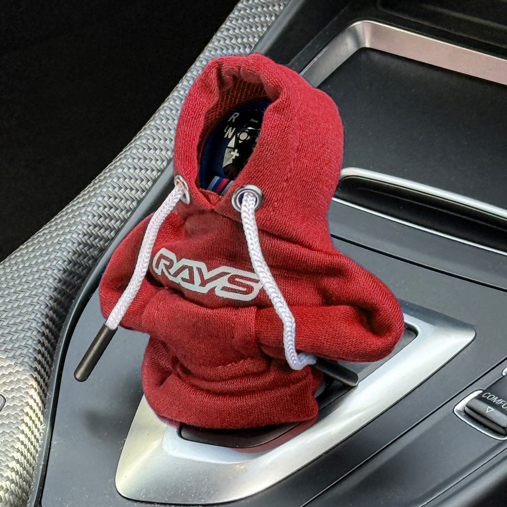 RAYS Official Shift Knob Cover Red Merchandise