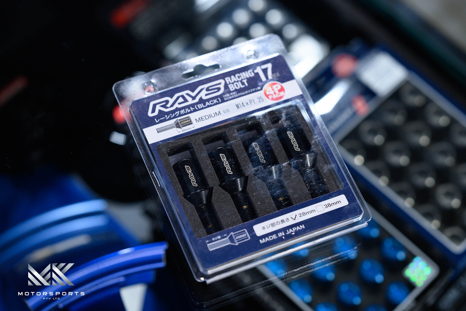 RAYS Racing Wheel Studs (28MM - 4 PACK) - Premium Wheel Studs from Wheel Studs - From just $89.00! Shop now at MK MOTORSPORTS