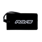 RAYS RUBBER LUGGAGE TAG - Black - Merchandise