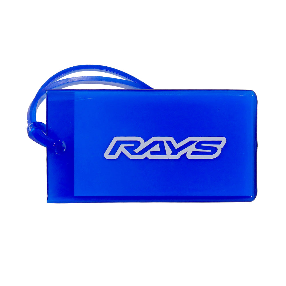 RAYS RUBBER LUGGAGE TAG - Blue - Merchandise