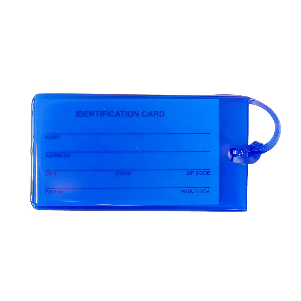 RAYS RUBBER LUGGAGE TAG - Merchandise