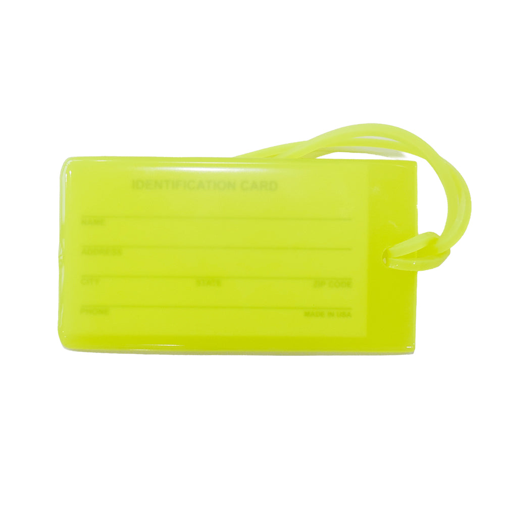 RAYS RUBBER LUGGAGE TAG - Merchandise