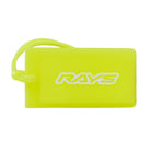 RAYS RUBBER LUGGAGE TAG - Yellow - Merchandise