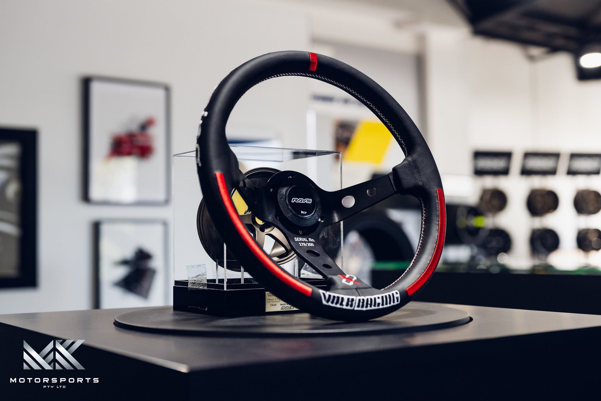 RAYS x VERTEX VOLK RACING STEERING - Merchandise