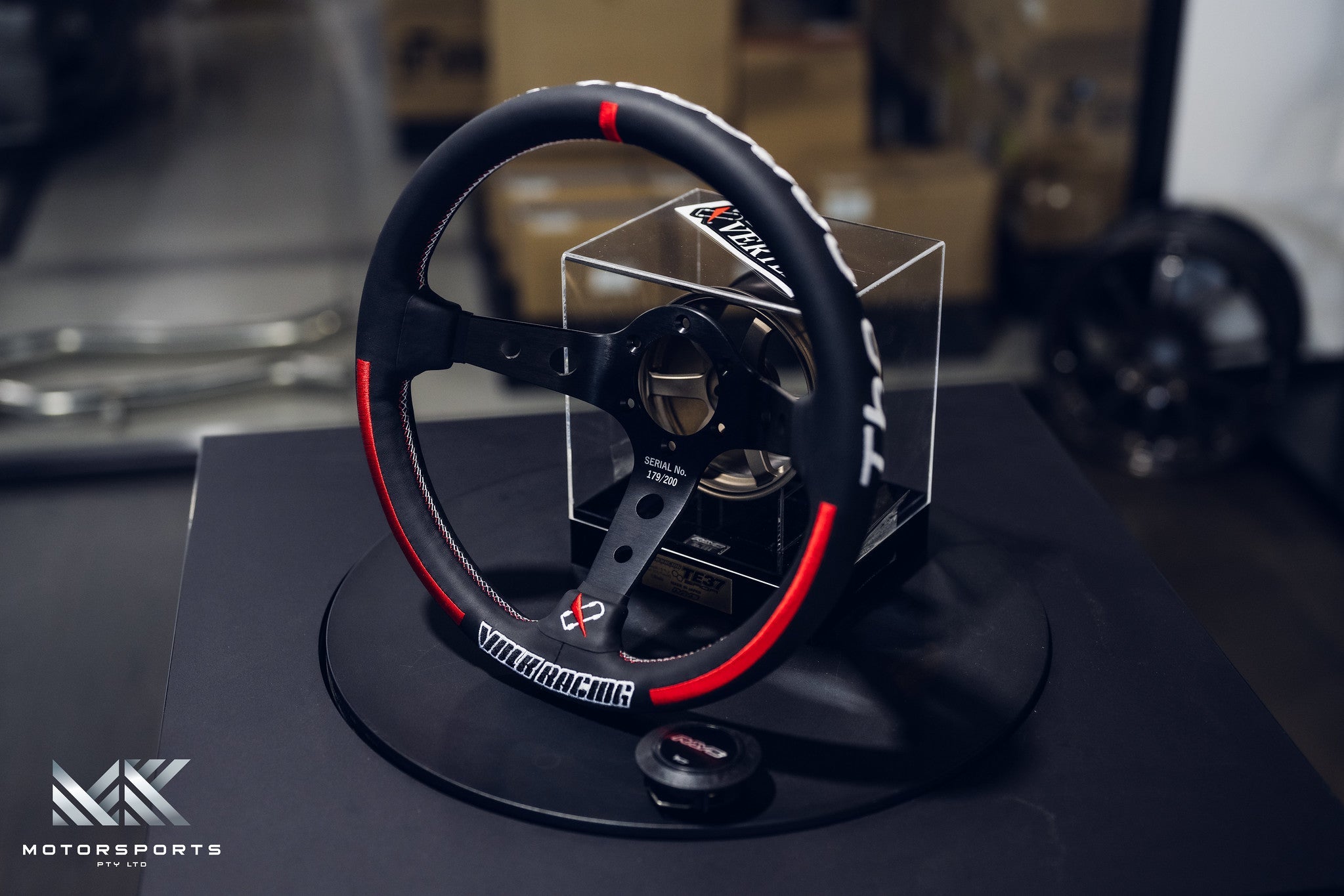 RAYS x VERTEX VOLK RACING STEERING - Merchandise
