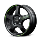 RMP Racing R50 TypeS - 15x5 + 45 4x100 / Semi Gloss Black